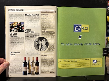 Yahoo! Internet Life, April, 2000