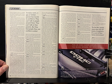 Yahoo! Internet Life, April, 2000