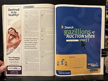 Yahoo! Internet Life, April, 2000