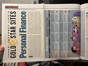 Yahoo! Internet Life, April, 2000