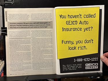 Yahoo! Internet Life, April, 2000
