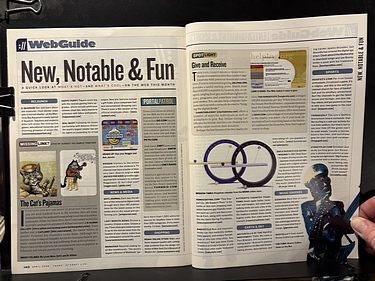 Yahoo! Internet Life, April, 2000