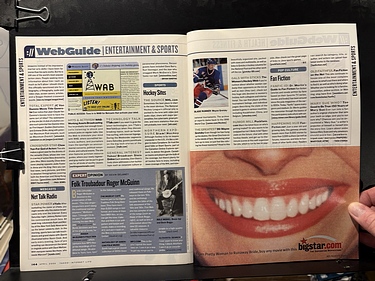 Yahoo! Internet Life, April, 2000