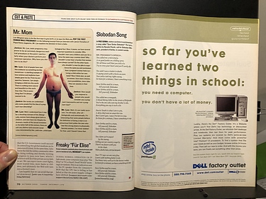 Yahoo! Internet Life, October, 2000
