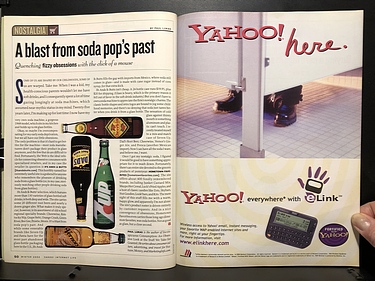 Yahoo! Internet Life, Winter, 2000