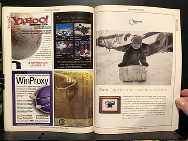 Yahoo! Internet Life, Winter, 2000