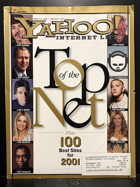 Yahoo! Internet Life, January, 2001