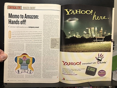 Yahoo! Internet Life, January, 2001