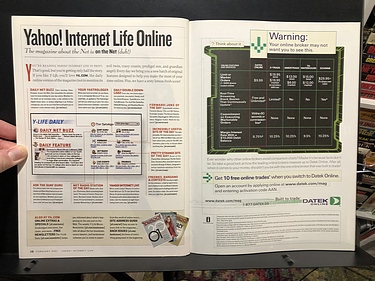 Yahoo! Internet Life, February, 2001