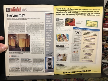 Yahoo! Internet Life, February, 2001