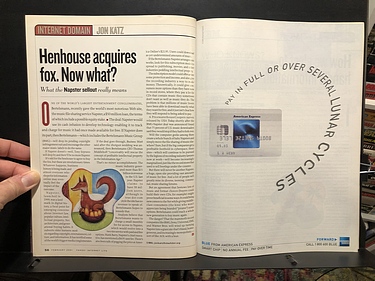 Yahoo! Internet Life, February, 2001