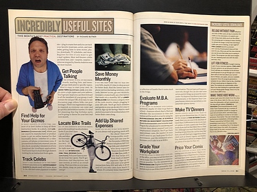 Yahoo! Internet Life, February, 2001