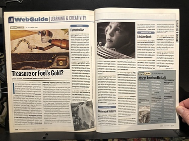 Yahoo! Internet Life, February, 2001