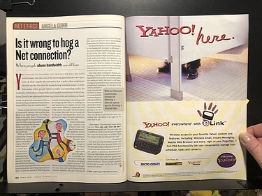 Yahoo! Internet Life, April, 2001