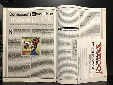 Yahoo! Internet Life, April, 2001