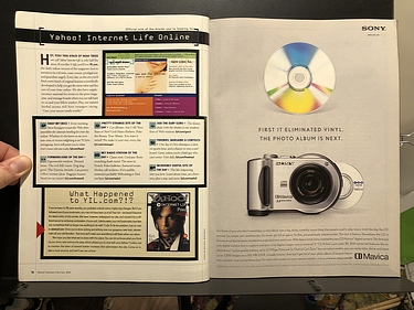 Yahoo! Internet Life, July, 2001