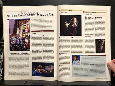 Yahoo! Internet Life, July, 2001