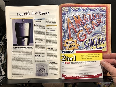 Yahoo! Internet Life, July, 2001
