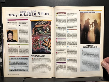 Yahoo! Internet Life, August, 2001
