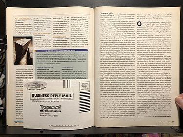 Yahoo! Internet Life, August, 2001