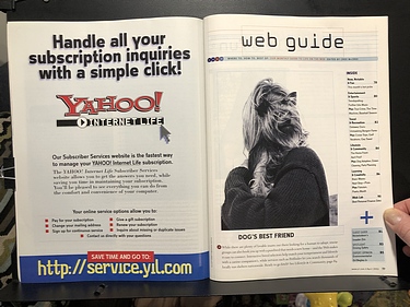 Yahoo! Internet Life, April, 2002