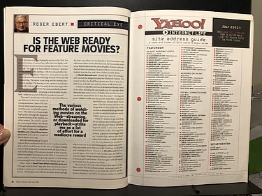 Yahoo! Internet Life, July, 2002