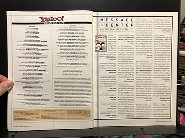 Yahoo! Internet Life, August, 2002