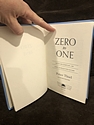 Zero to One, by Peter Thiel