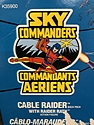 Sky Commanders: Cable Raider Backpack with Raider Rath