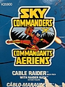 Sky Commanders: Cable Raider Backpack with Raider Rath