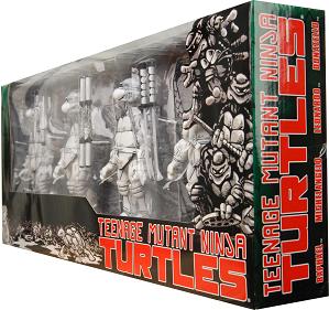 NECA - Black and White TMNT