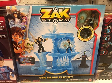 Bandai - Zak Storm: Sino Island Playset