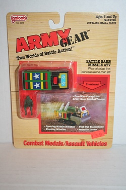 Galoob - Army Gear: Battle Bars / Missile ATV