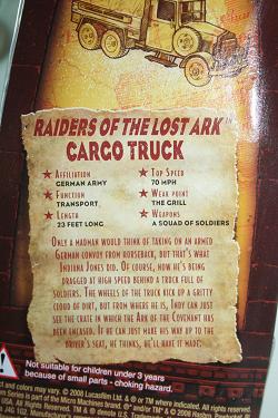 Indiana Jones Titanium - Cargo Truck