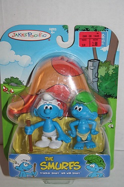 Smurfs: Tracker Smurf and Wild Smurf