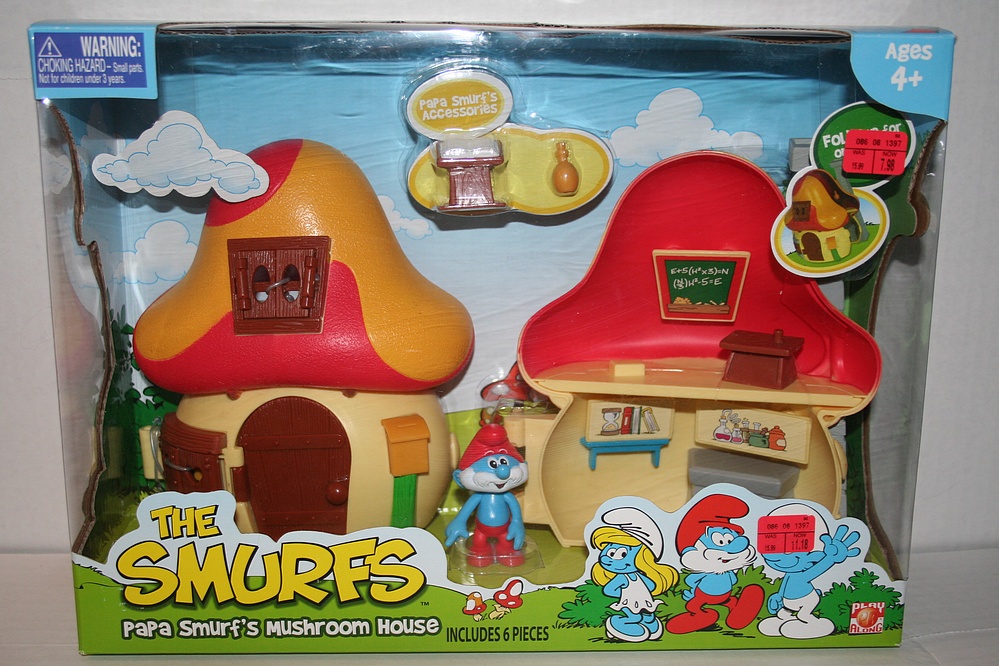 smurfs the lost village mushroom house