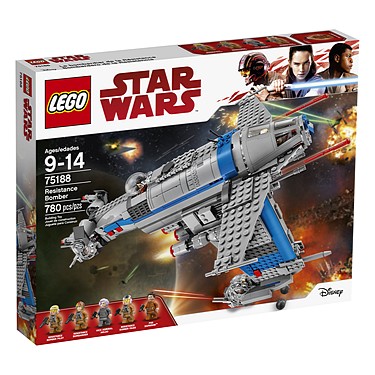 Lego - Star Wars: The Last Jedi (2017): (75188) Resistance Bomber