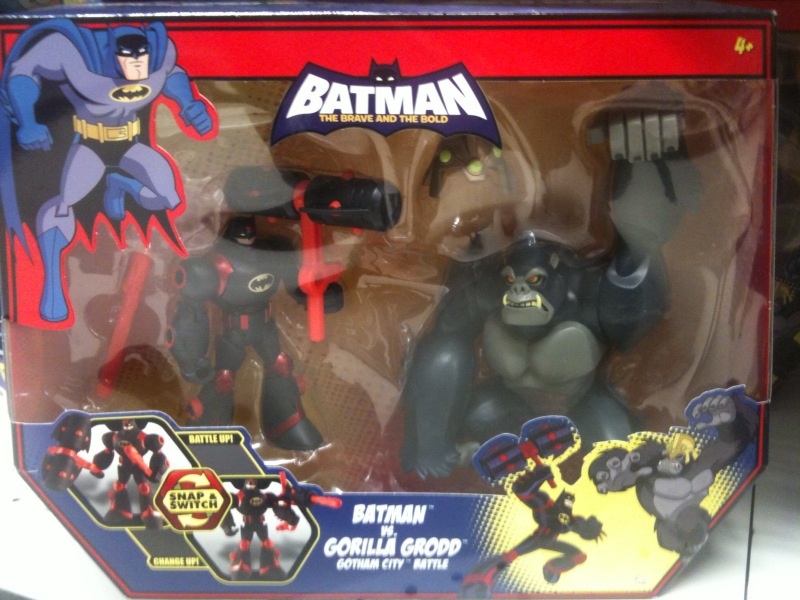 DC Batman   Batman vs Gorilla  Grodd Figures P7885 