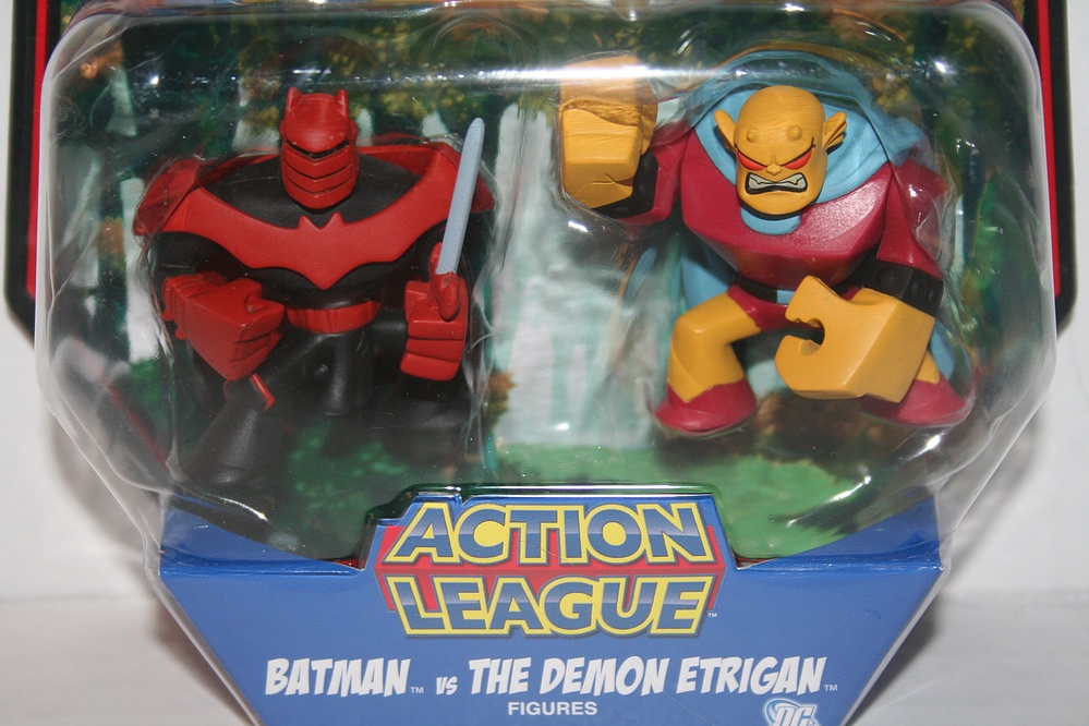BATMAN BRAVE BOLD ACTION LEAGUE BATMAN VS DEMON ETRIGAN 