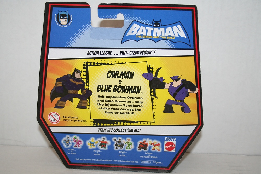 Mattel - Batman the Brave and the Bold: Owlman & Blue Bowman - Parry ...
