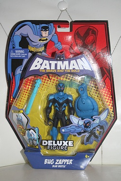 Batman - the Brave and the Bold: Bug Zapper Blue Beetle, Deluxe Figure