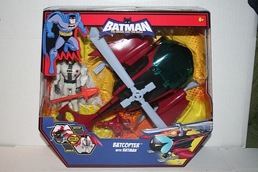 Batman - the Brave and the Bold: Batcopter with Batman