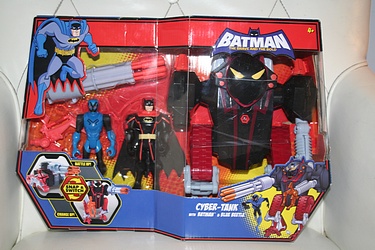 Batman - the Brave and the Bold: Cyber-Tank with Batman & Blue Beetle