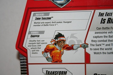 Battle Force 5 - Chopper with Zoom Takazumi