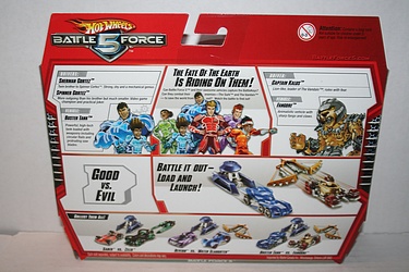 Battle Force 5 - Fangore w/ Kalus vs. Spinner and Sherman Cortez w/ Buster Tank Battle Pack