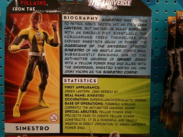 DC Universe Classics: Sinestro