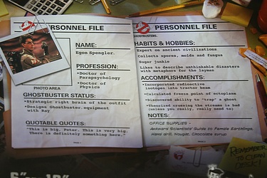 Ghostbusters: Egon with PKE Meter