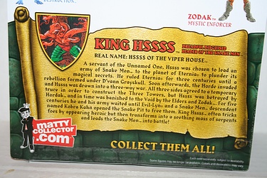 Masters of the Universe Classics: King Hssss - Dreadful Disguised Leader of the Snake Men