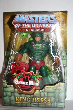 Masters of the Universe Classics: King Hssss - Dreadful Disguised Leader of the Snake Men
