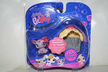 Littlest Pet Shop - #464 - Mouse with Cupcake